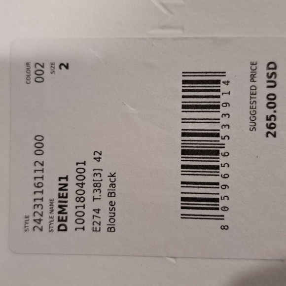 Marella Damien Feather Long Sleeve Top - Picture 9 of 13